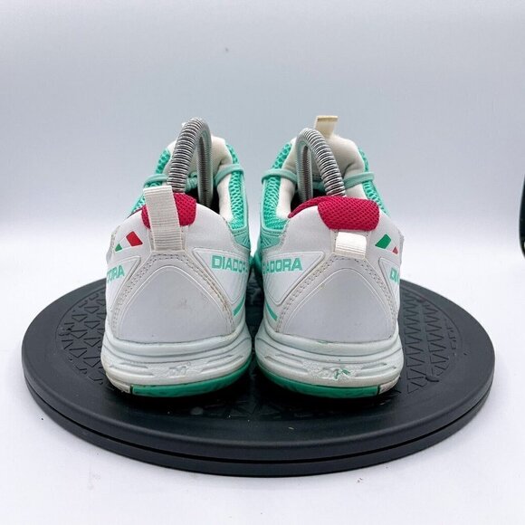 Diadora Women'ssz 8.5 SpeedPro EVO II Aqua Blue Running Shoes 101 170144-C6018 - Picture 3 of 9